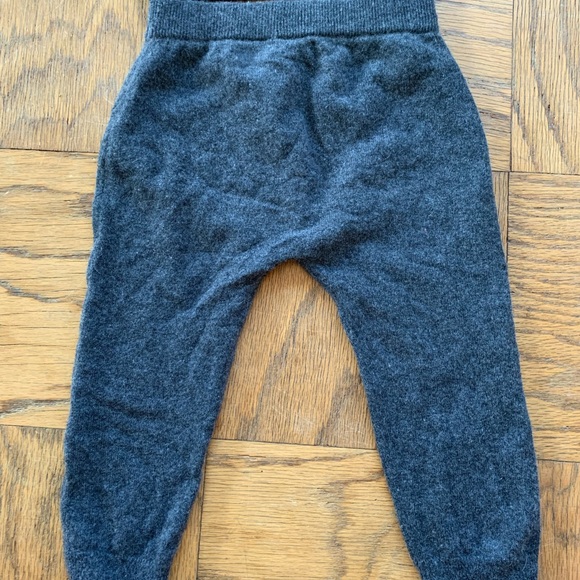 H&M premium cashmere dark grey sweater and pants size 2T - Picture 5 of 11